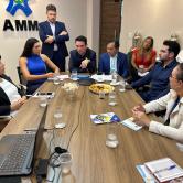 Diretoria da APDM se reúne com presidente da AMM para discutir renovação de convênio e apresentar estudo de viabilidade econômica